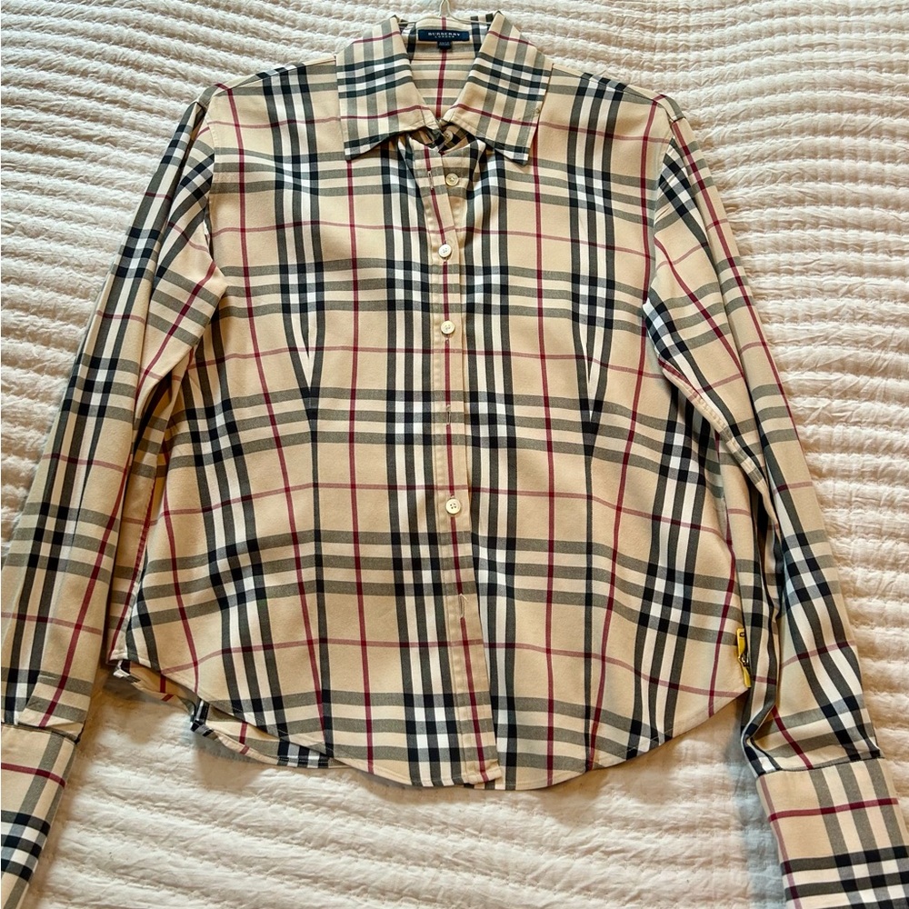 Burberry Long Sleeve Button Down